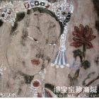 惠晓娟作品 南壁-说法图中菩萨 岩彩画 类别: 岩彩画